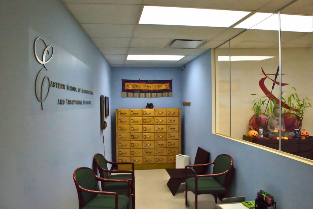 acupuncture and TCM services waiting room